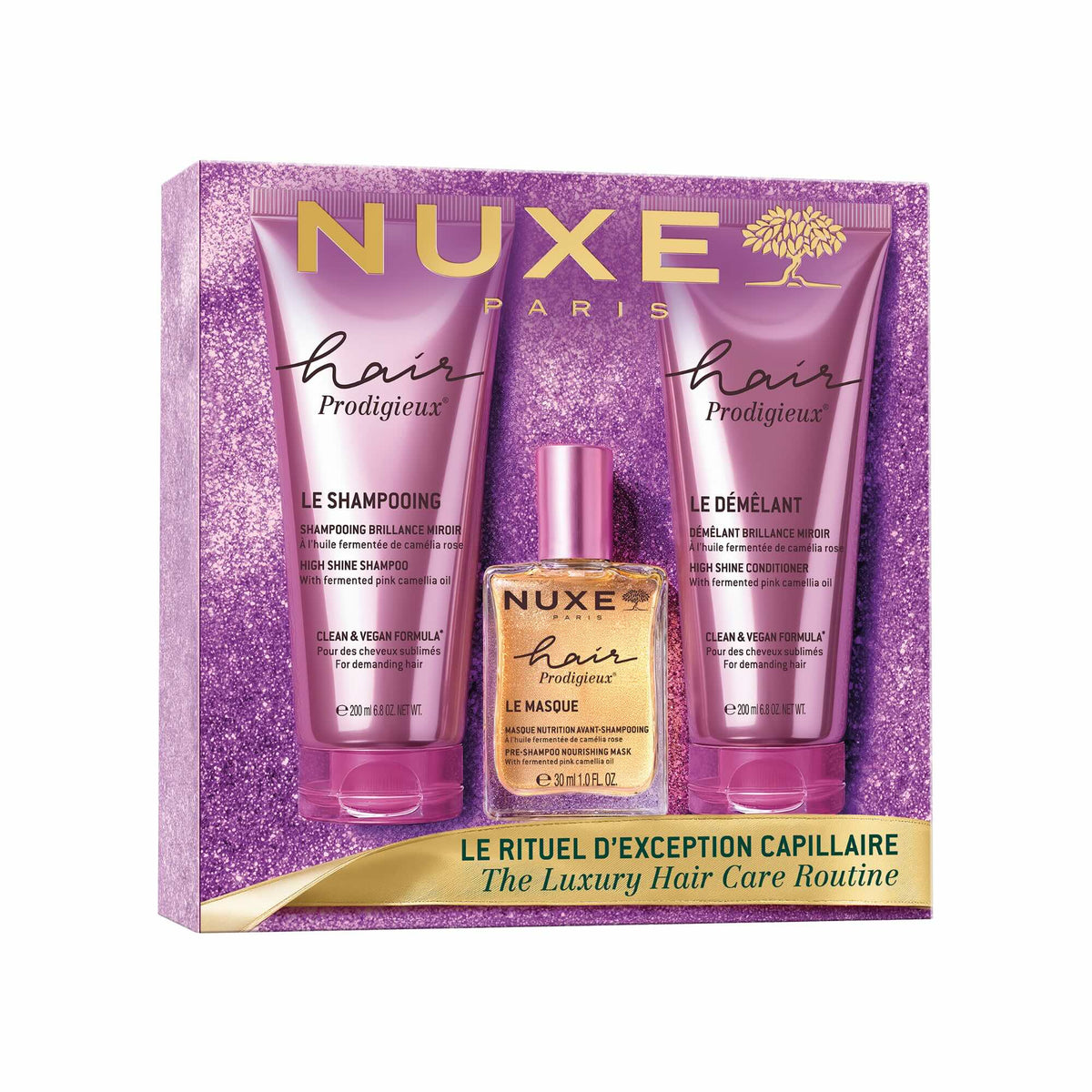 Coffret Noël HAIR PRODIGIEUX® Le Rituel d'Exception Capillaire - NUXE