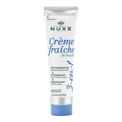 Crème Fraîche de Beauté® 3-en-1, 48 H feuchtigkeitsspendende Creme, Reinigungsmilch, Volumenspendende Maske