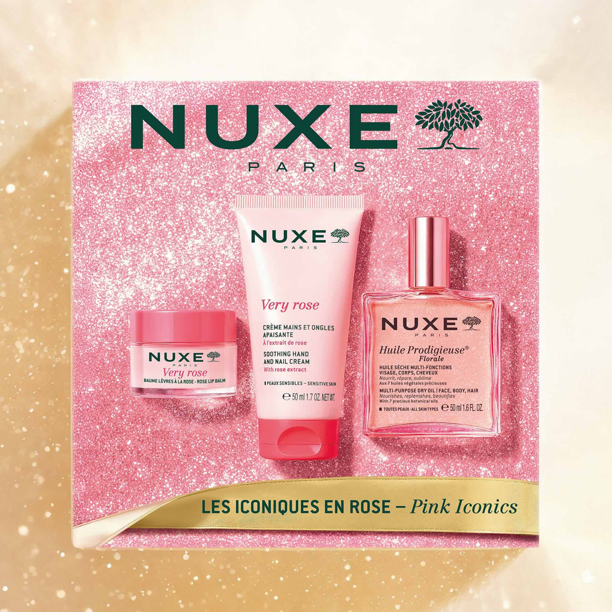 Weihnachtsset „ Die Ikonen “ in Rosa