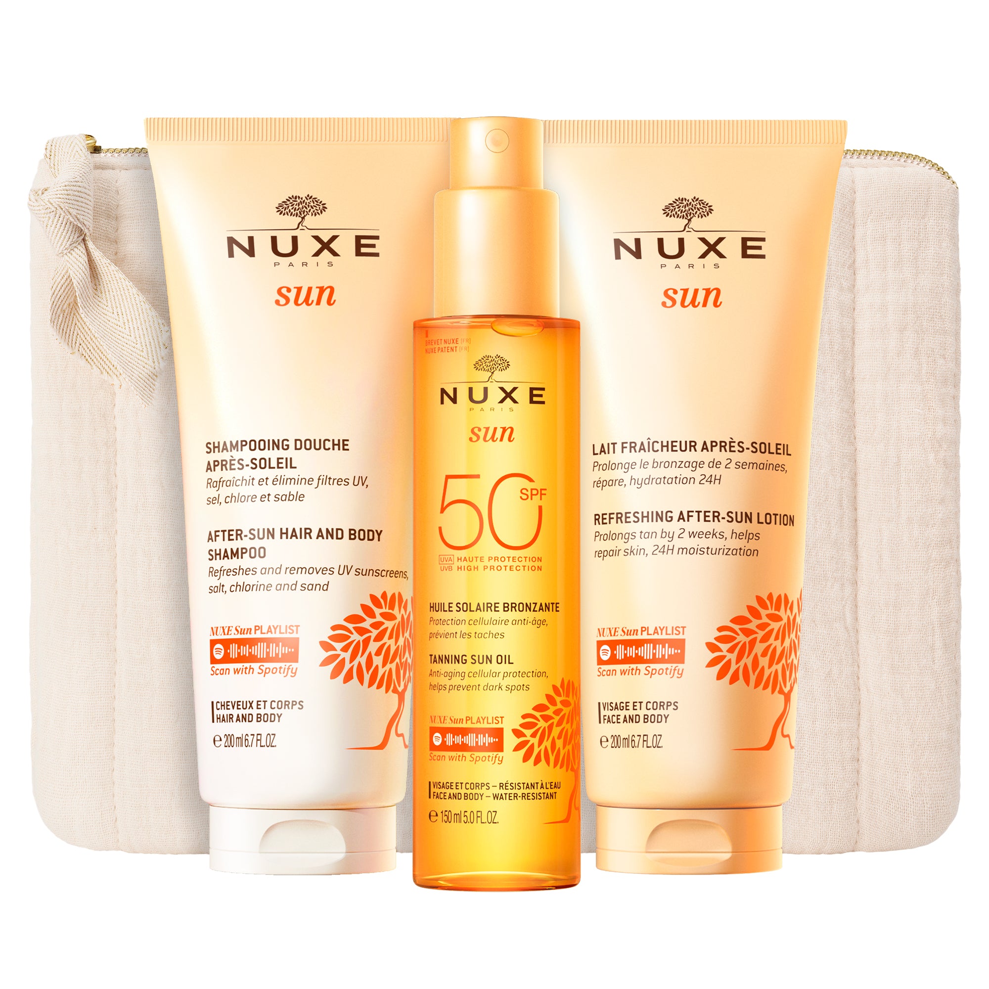 Sonnenroutine Hoher Schutz SPF 50, NUXE Sun