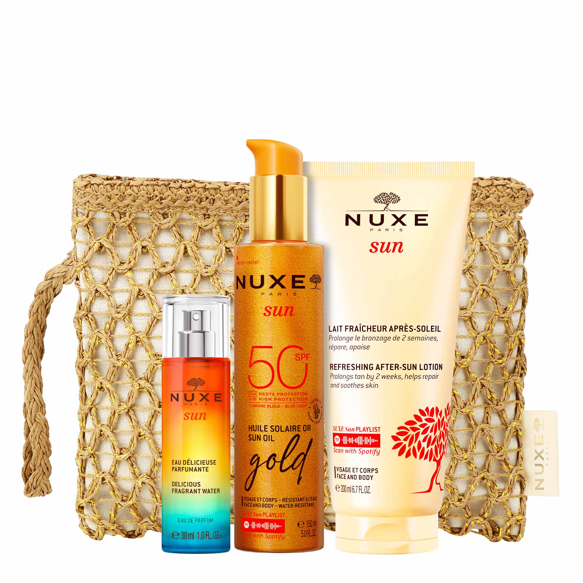 Routine Protection Solaire Or SPF 50, NUXE Sun - NUXE